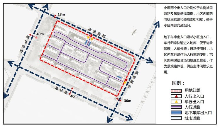 中国铁建樾府国际规划图(交通分析图)