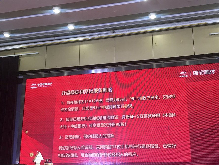 中国铁建樾府国际10月10日渠道大会(首开房源公示)