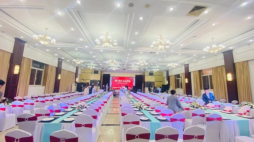 中国铁建樾府国际10月10日渠道大会(现场布置)