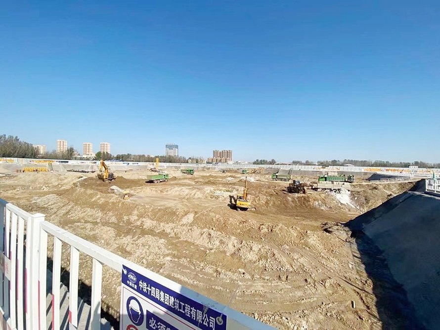 中铁建樾府国际施工图(土方运输)