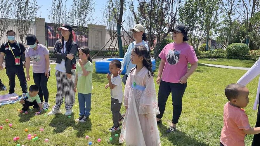 上河天著六一亲子活动(现场图4)