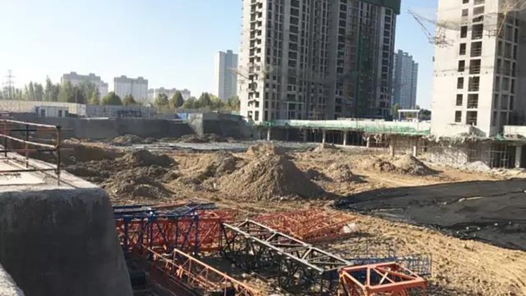 天伦湾2016年11月工程进度(S1地块4-7#楼清桩测桩)