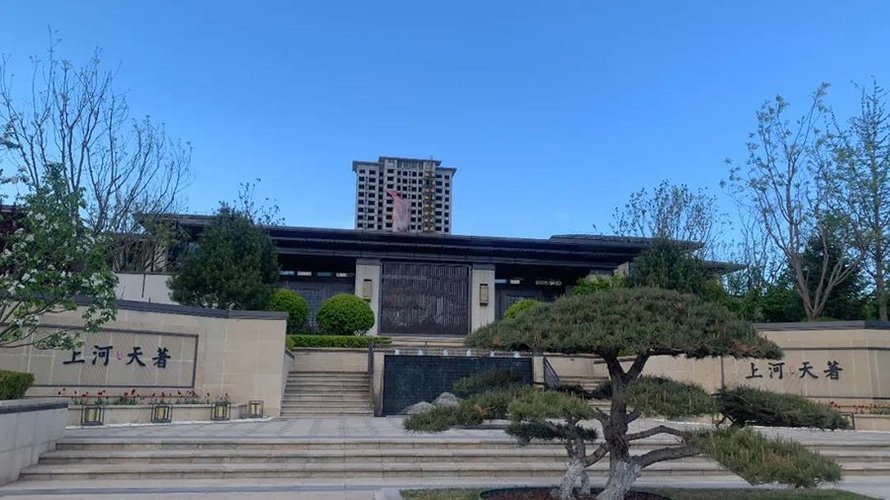上河天著实景图(迎客松)