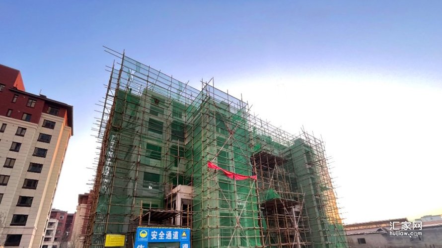 上河天著11月份工程播报(5#楼4层二次结构砌筑)