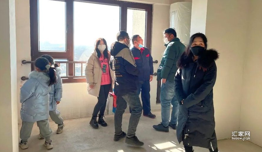 上河天著交房现场实体房(2021-12-28)