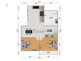 联合二号院两室两厅一卫建面85㎡ (2)