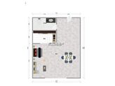 8090（新怡家园自由）一室一厅一卫建面70㎡ (2)
