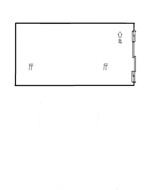 高铁商铺底商0室0厅0卫户型图