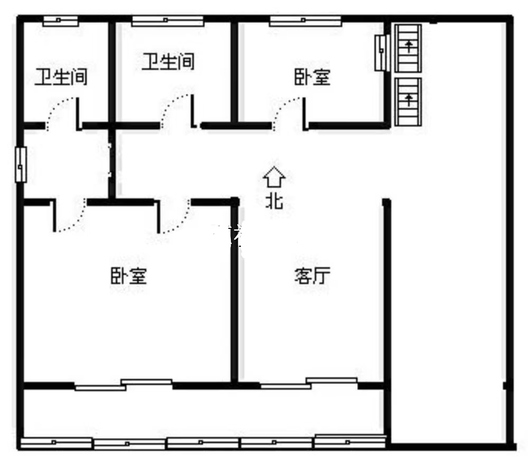 竹语堂4室3厅3卫户型图