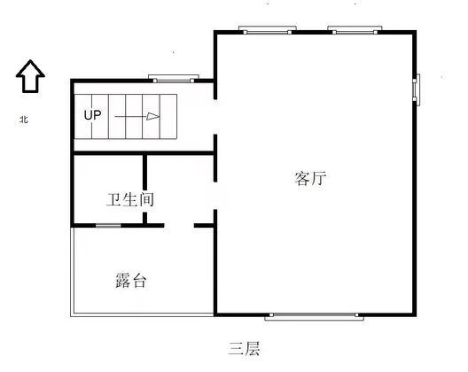 鸿坤理想湾3室3厅4卫户型图