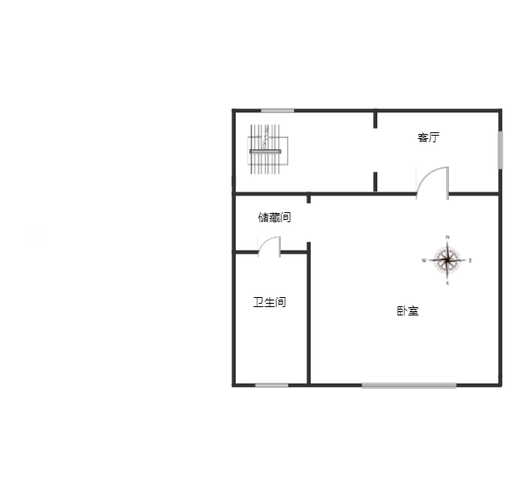 西京都高尔夫别墅4室3厅4卫户型图