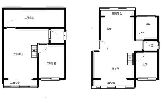 金冠家园3室3厅2卫户型图