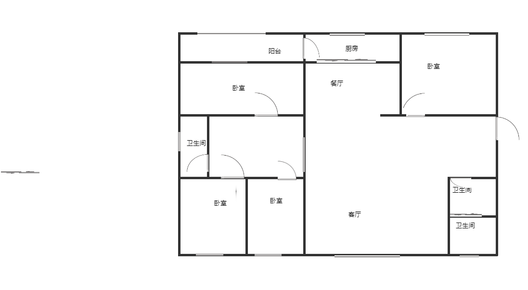 金地小区4室2厅2卫户型图