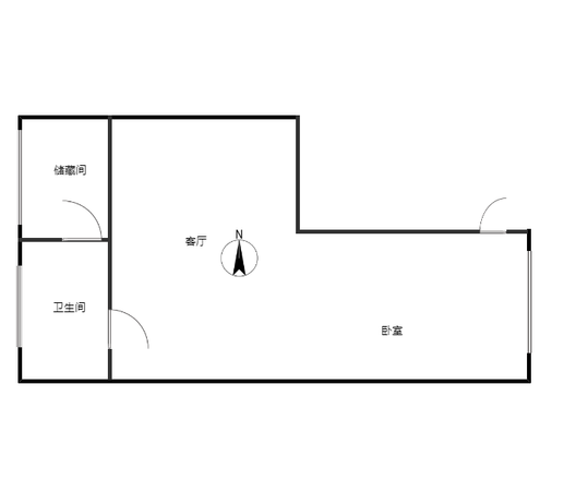 高铁商铺底商 室0厅0卫户型图