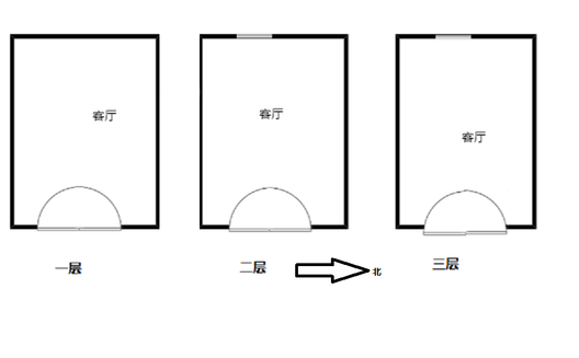 东兴南街商铺底商室0厅0卫户型图