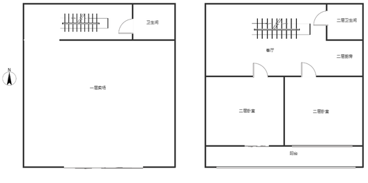 亨通南街商铺底商 室0厅0卫户型图