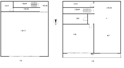 亨通南街商铺底商 室0厅0卫户型图