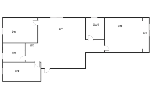 华泰金源3室2厅2卫户型图