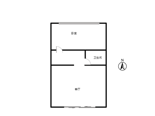 建设路商铺底商 室0厅0卫户型图