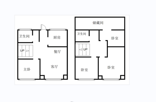 鹏渤印象城·牛津花园4室2厅2卫户型图