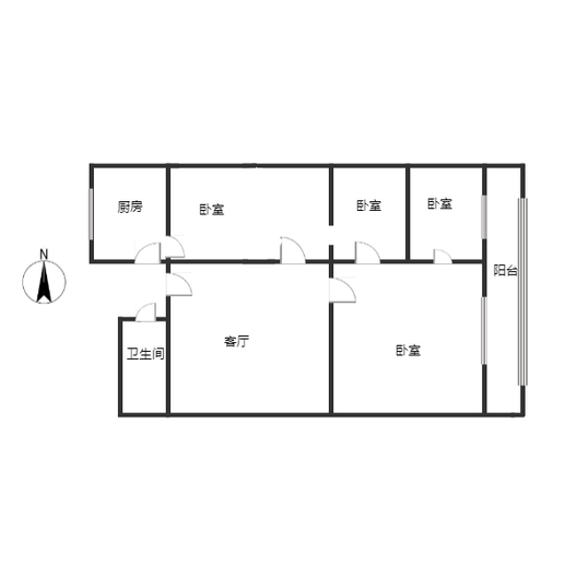 107国道商铺底商室0厅0卫户型图