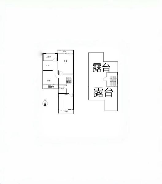 K2狮子城别墅5室3厅3卫户型图