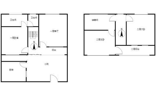 方泽小区3室2厅1卫户型图