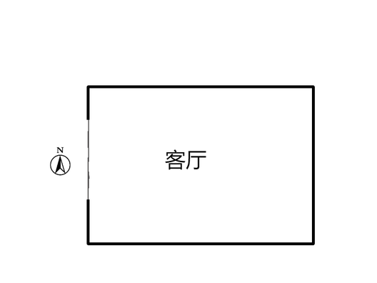 华阳东路商铺底商 室0厅0卫户型图