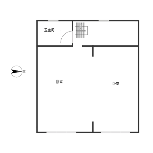 范阳东路商铺底商3室2厅2卫户型图