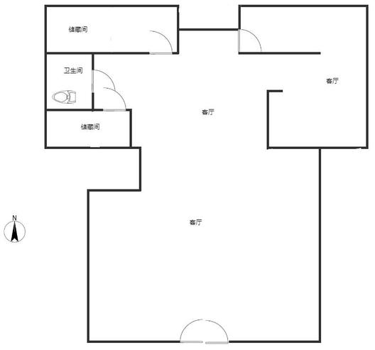 华阳东路商铺底商 室0厅0卫户型图