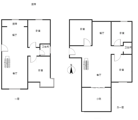 K2狮子城5室4厅2卫户型图