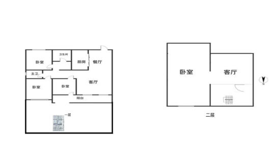 中冶未来城4室3厅2卫户型图