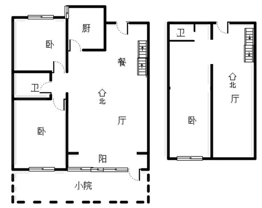 香邑溪谷悦都3室3厅2卫户型图