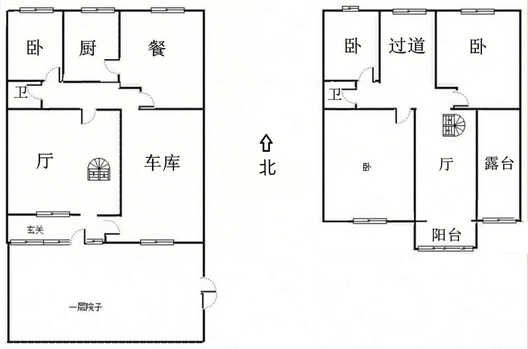 兴泰花园4室3厅2卫户型图