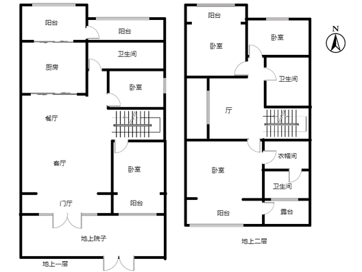 香邑溪谷原墅5室5厅3卫户型图