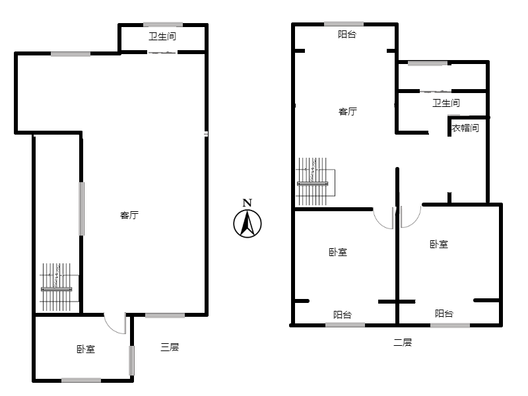 K2狮子城7室5厅3卫户型图