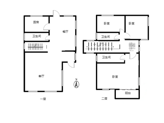 东京都高尔夫别墅3室2厅3卫户型图