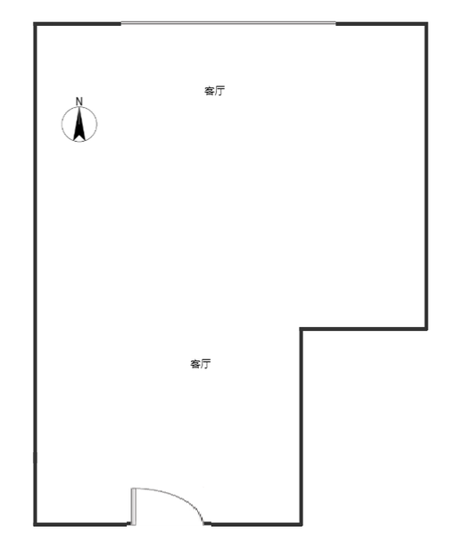 高铁商铺底商 室0厅0卫户型图