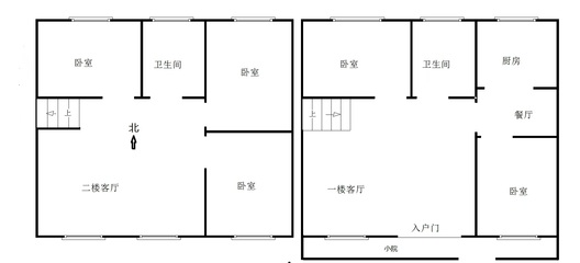 宏远一号院5室3厅2卫户型图