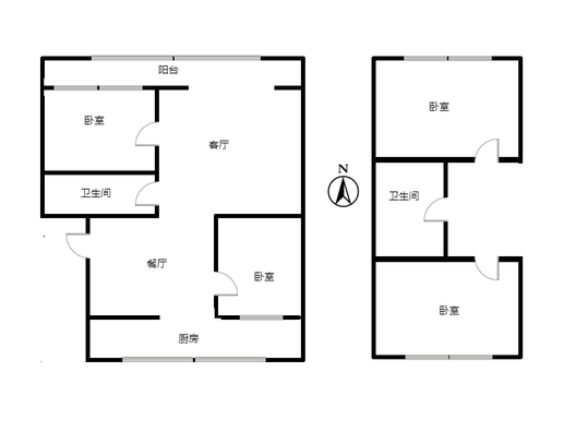 农行生活小区4室2厅2卫户型图