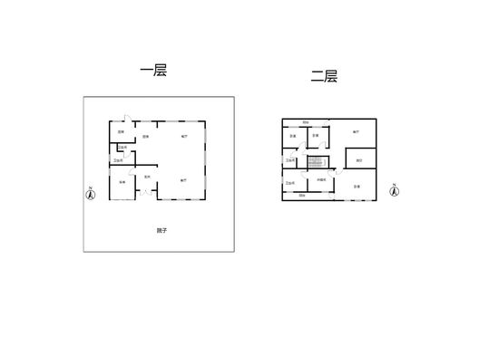 琉璃湖别墅5室3厅3卫户型图