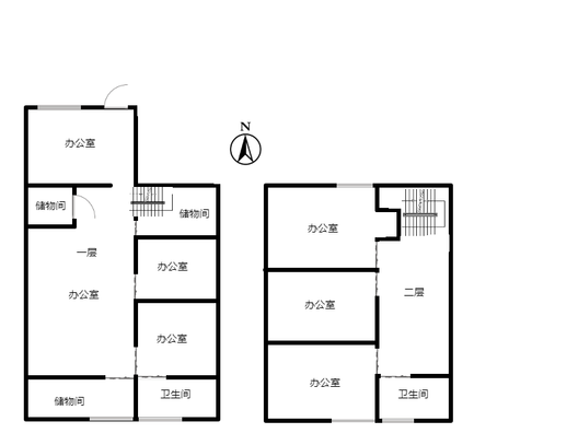 平安北街商铺底商 室0厅0卫户型图