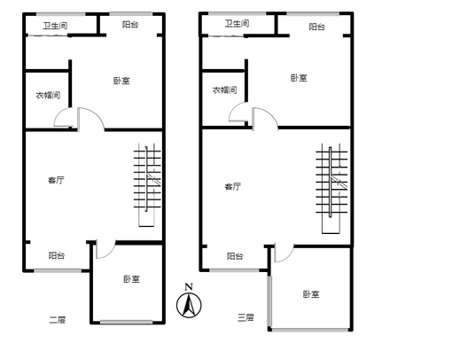 K2狮子城6室4厅3卫户型图